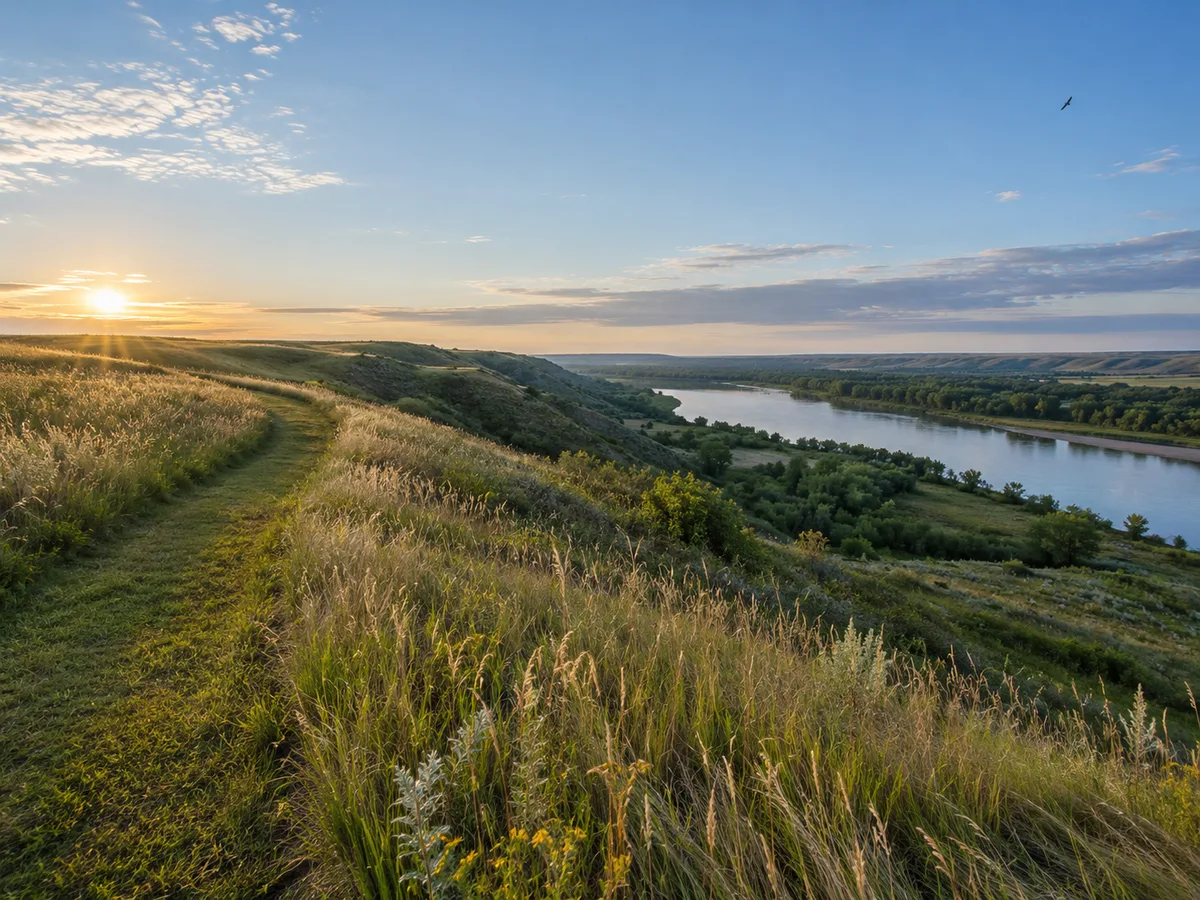 Wanuskewin Heritage Park interpretive trail