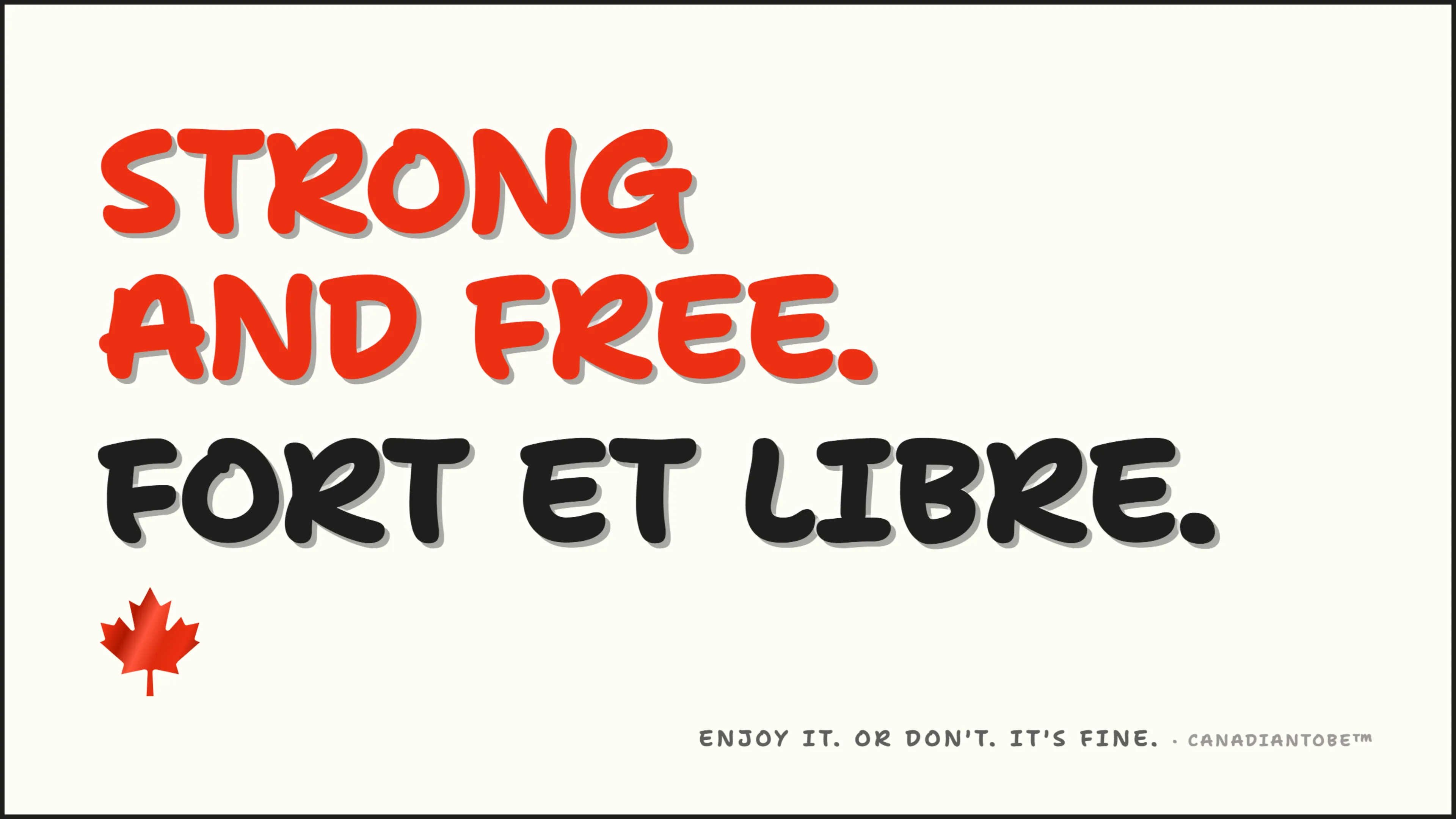 Strong and Free (Desktop)